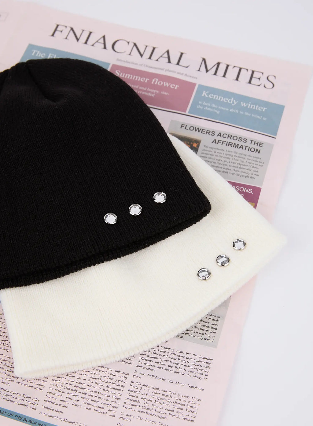 Marier | Männer Strickmütze mit Nieten