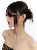 Leoina | Doppelte Herzen Sonnenbrille