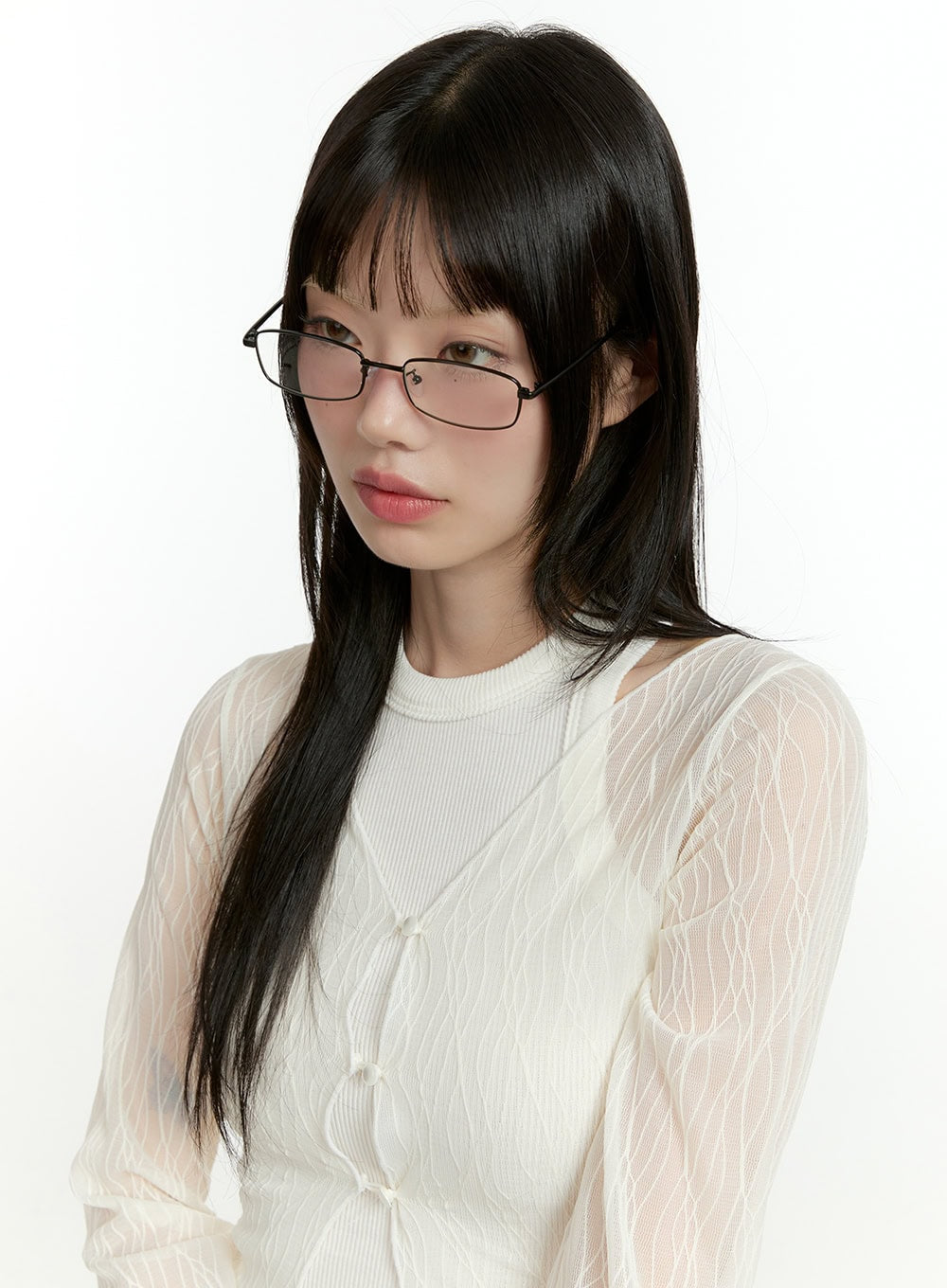 Garaora | Quadratische Metallbrille