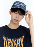 Theoao | Distressed-Denim Baseballmütze