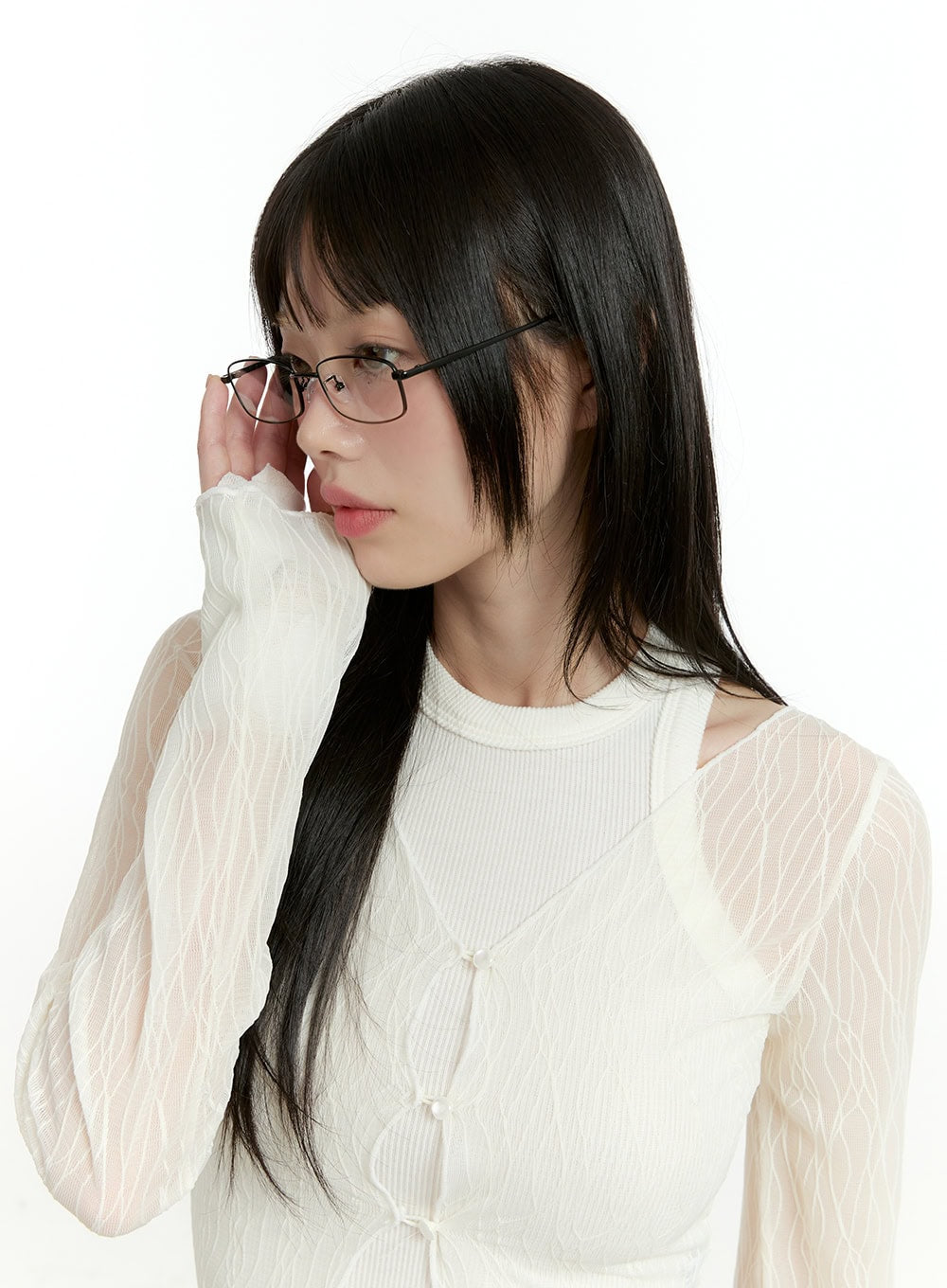 Garaora | Quadratische Metallbrille