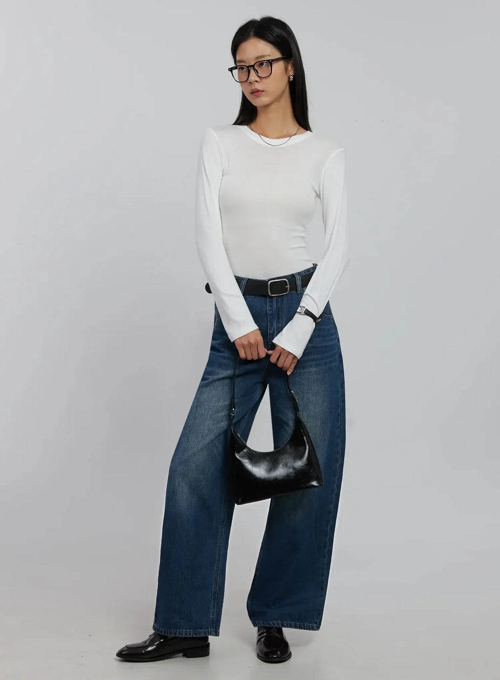 Juoaya | abgerundete quadratische Modebrille