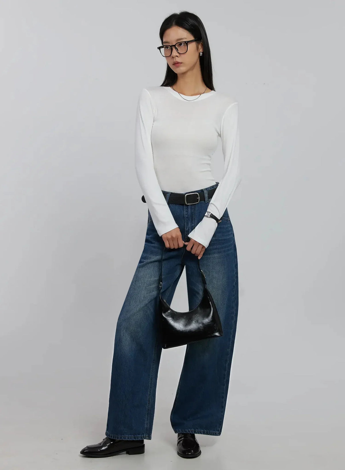 Juoaya | abgerundete quadratische Modebrille