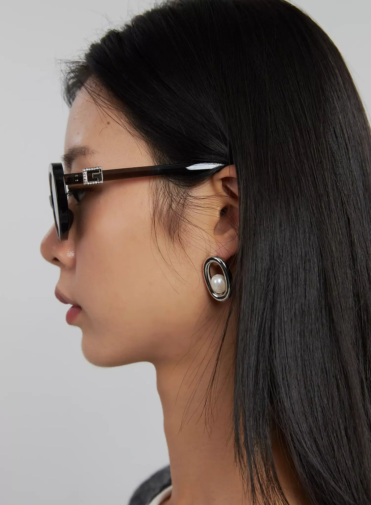 Vaelaina | Slim Oval Fashion Sonnenbrille