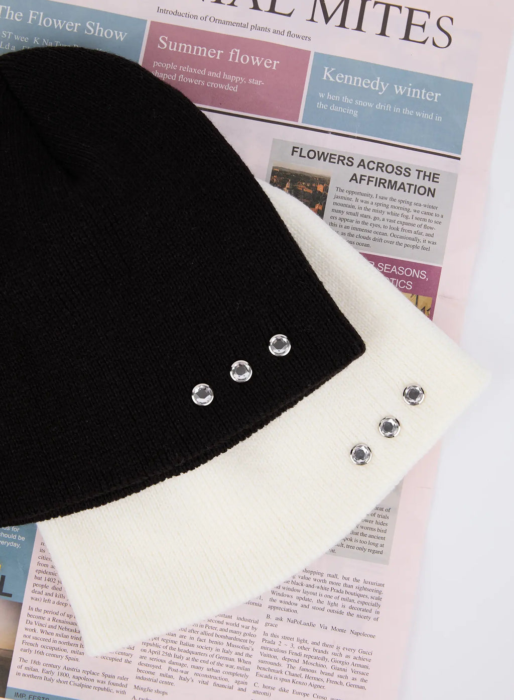 Marier | Männer Strickmütze mit Nieten