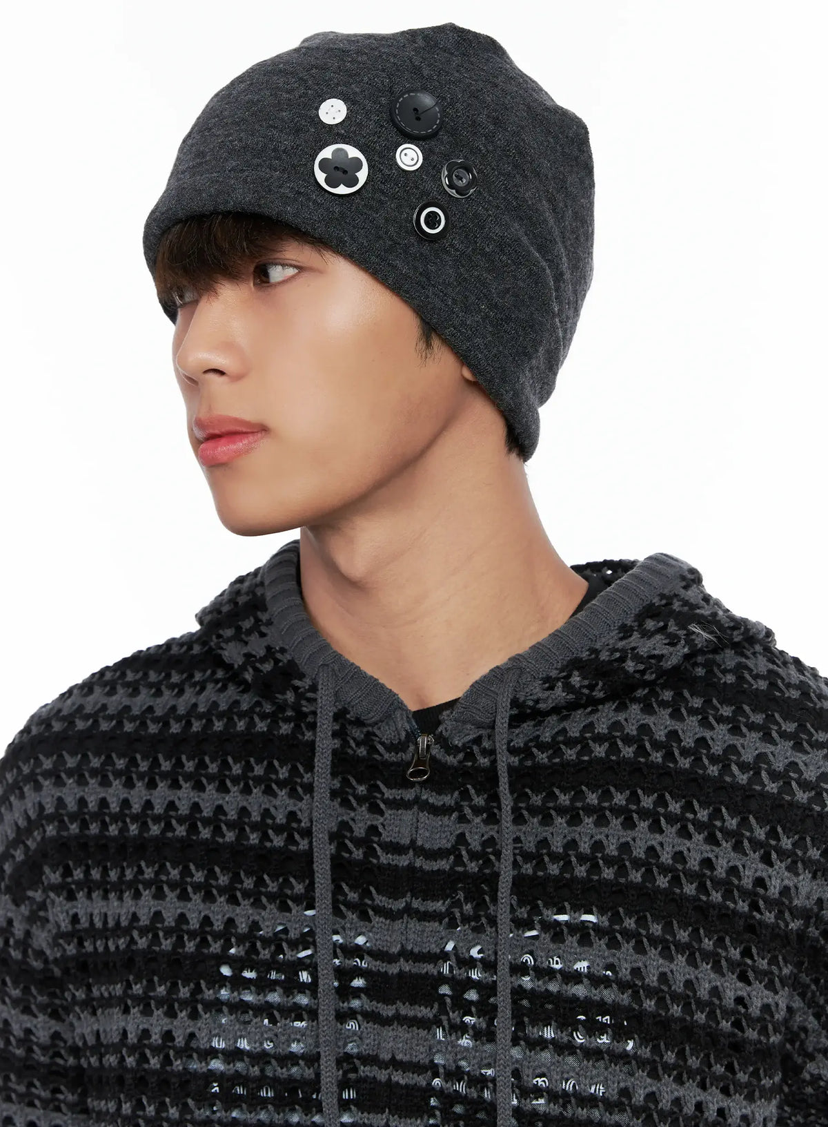 Valarus | Button Decor Beanie