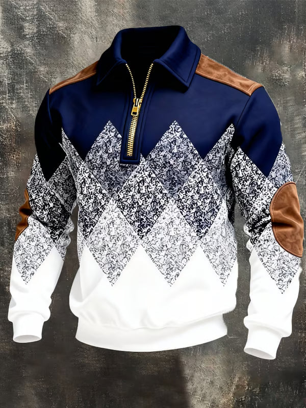Olians | Stylisches Sweatshirt Mit Reißverschluss
