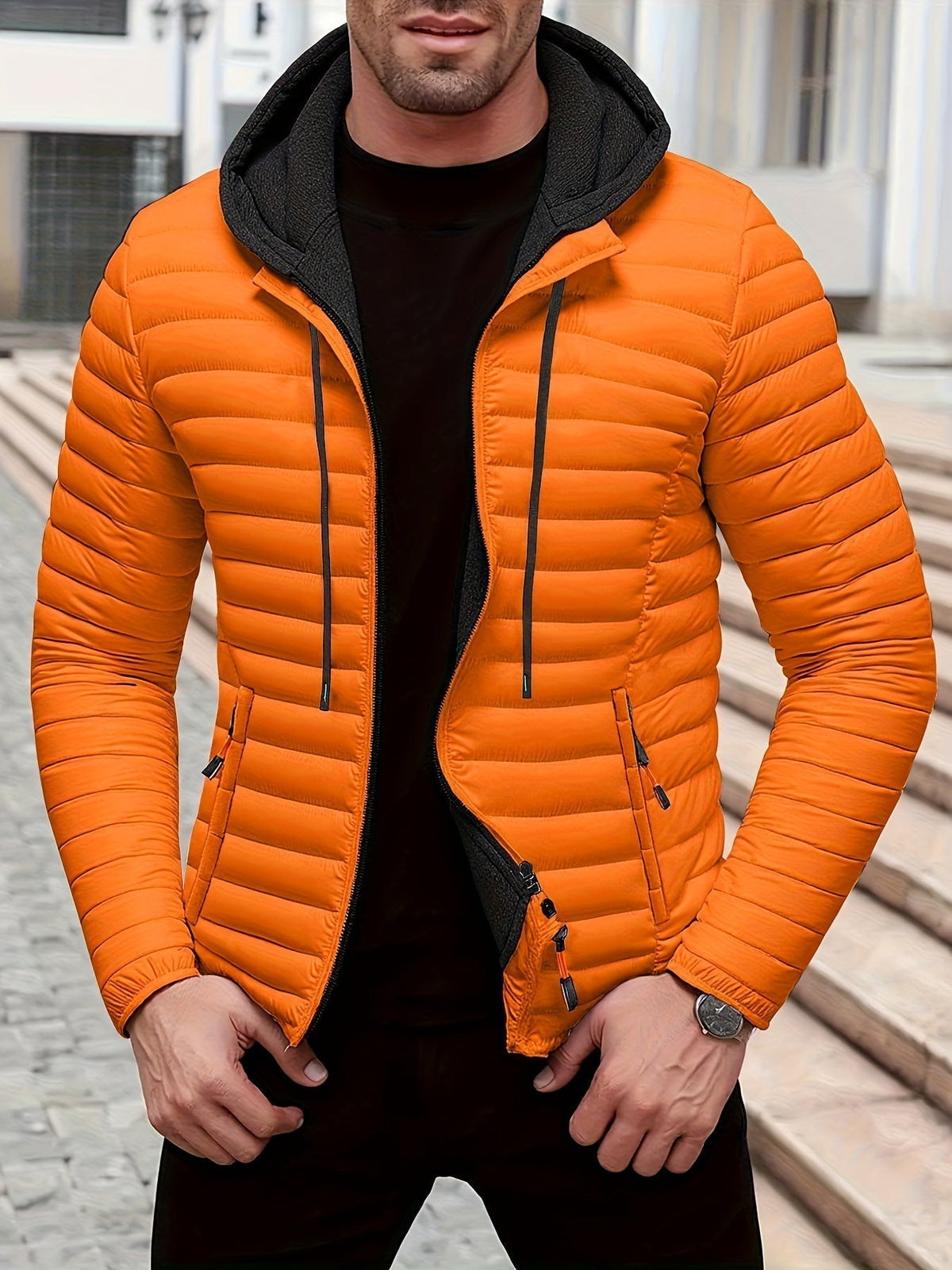 Felonl | Gesteppte Kapuzenjacke