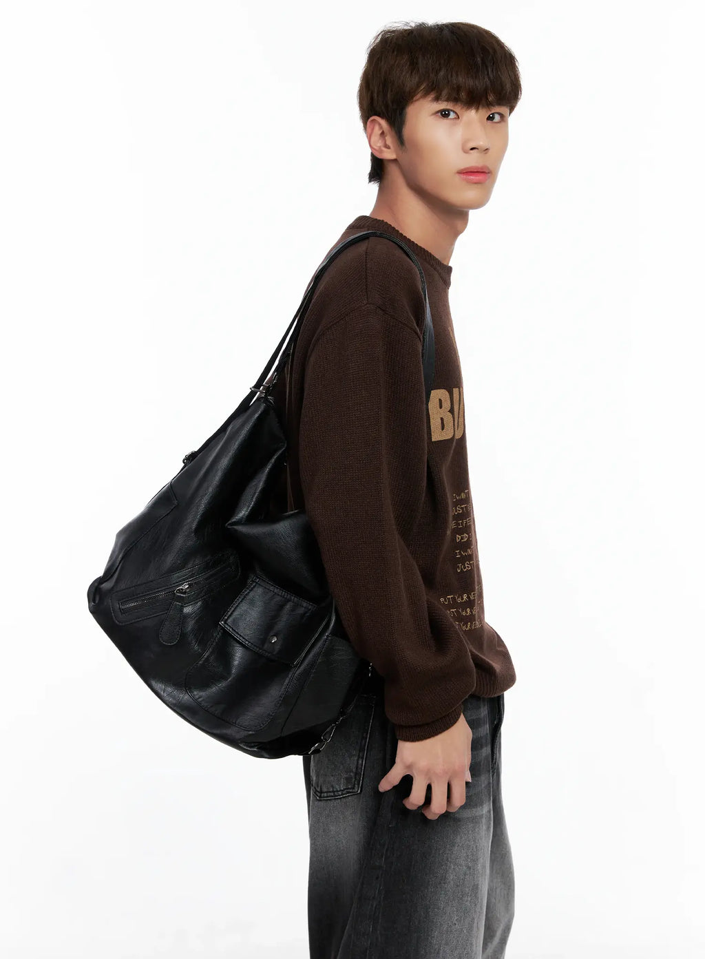 Aleel | Schultertasche aus Kunstleder
