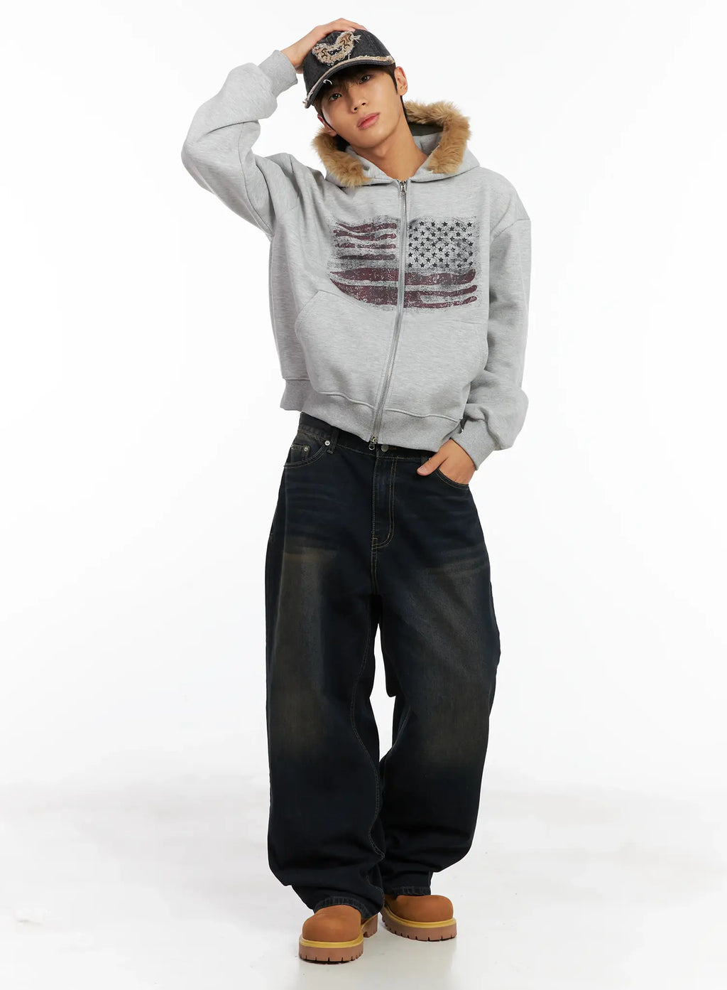 Isaans | Vintage Denim Baseballmütze