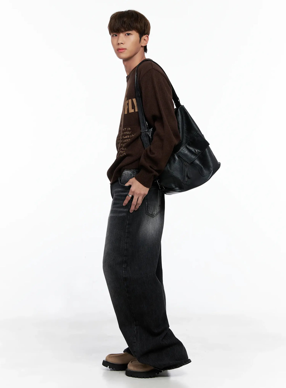 Aleel | Schultertasche aus Kunstleder