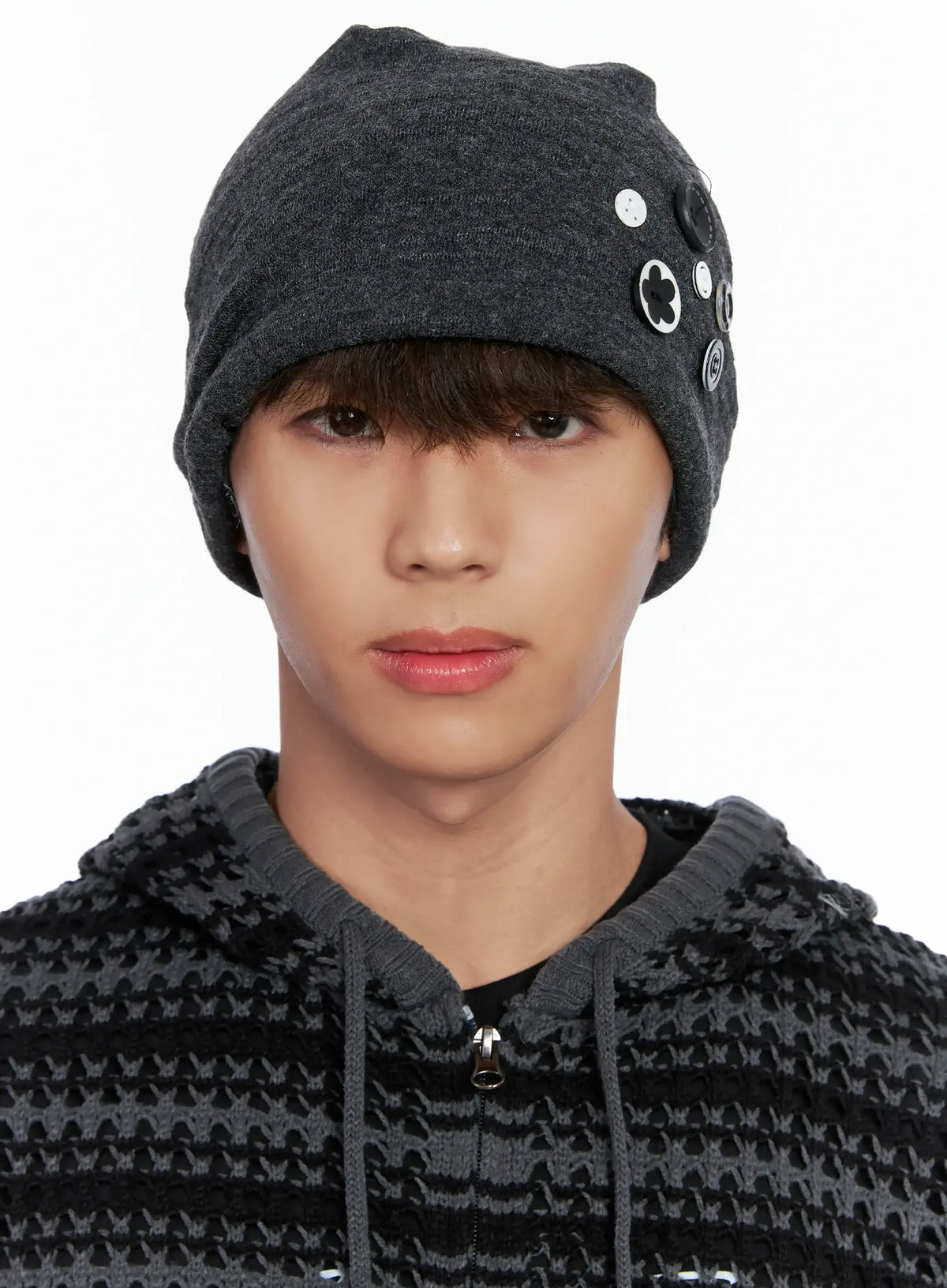 Valarus | Button Decor Beanie
