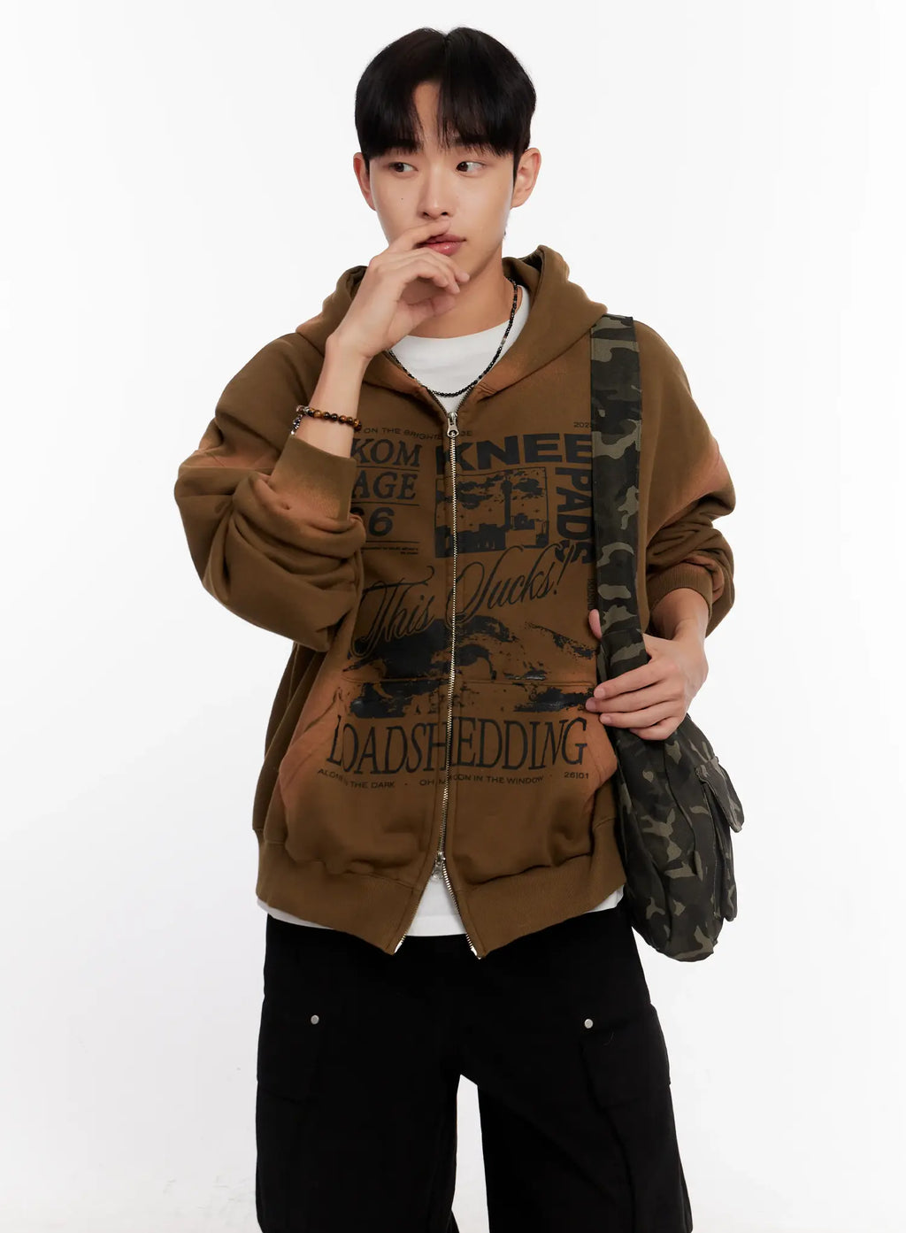 Heninus | Camo Schultertasche