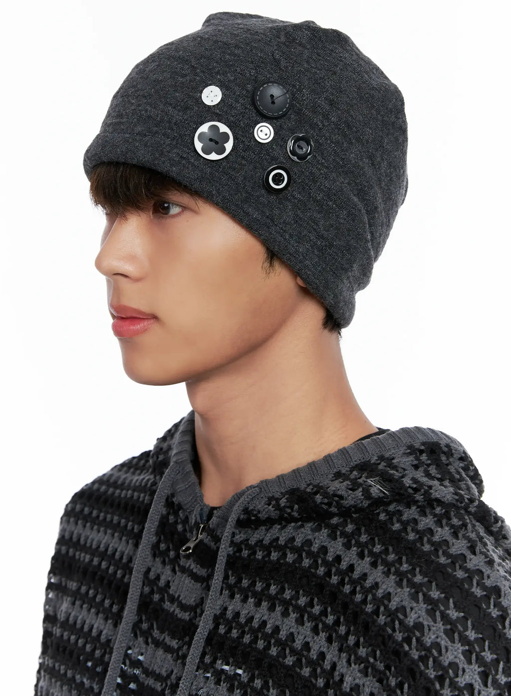 Valarus | Button Decor Beanie