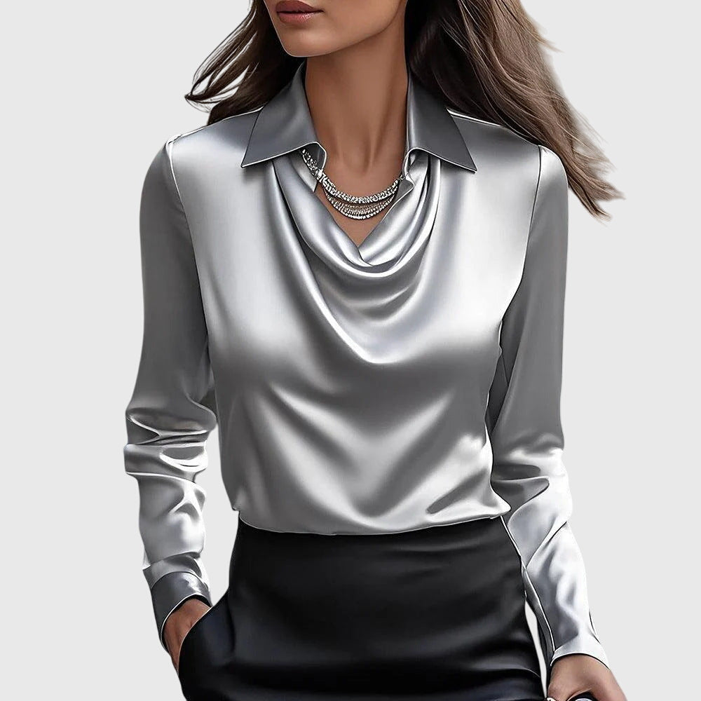 Nolaina | Elegante Satinbluse