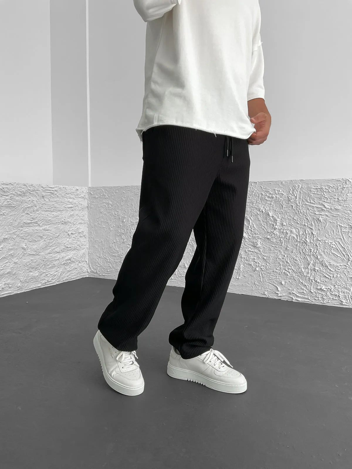 Rafanen | Gerippte Elasthan Hose