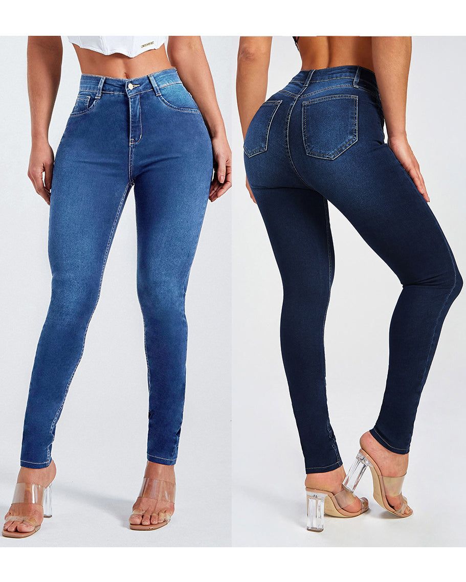 Damen Enge Denim-Hose