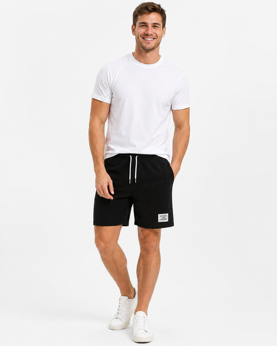 Kaufberg | Sommer Shorts mit Kordelzug aus Cord