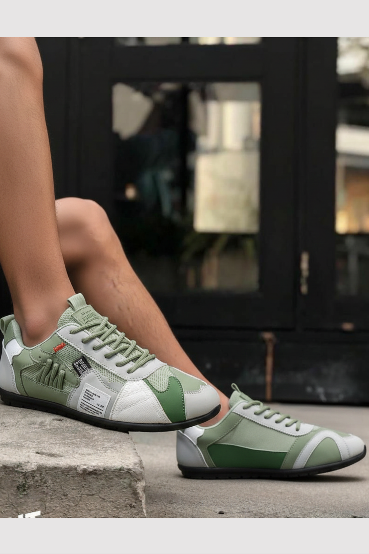 Eleln | Bequeme Schnür Turnschuhe