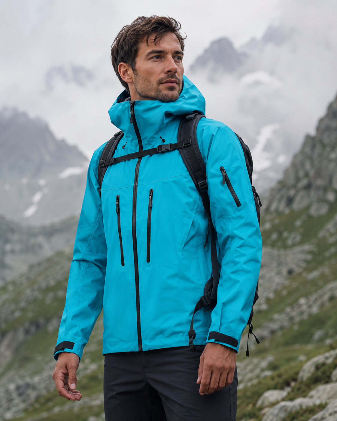 Kaufberg | Hardshell-Jacke Outdoor Wasserdicht Winddicht