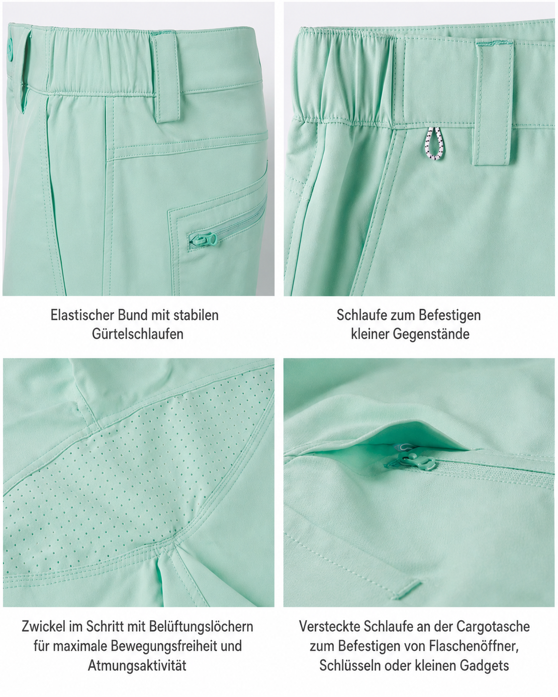 Kaufberg | Herren Angel Cargo Shorts Schnell Trocknend