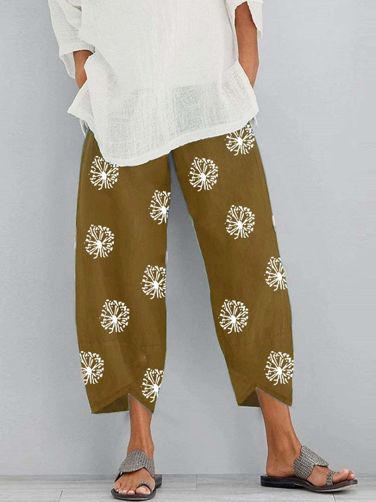 Jolissa Kurze Hose Mit Löwenzahn Muster