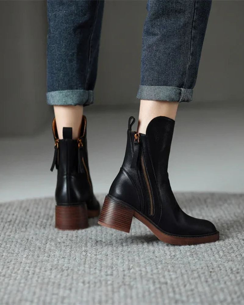 Corvianoir Elegante Stiefeletten