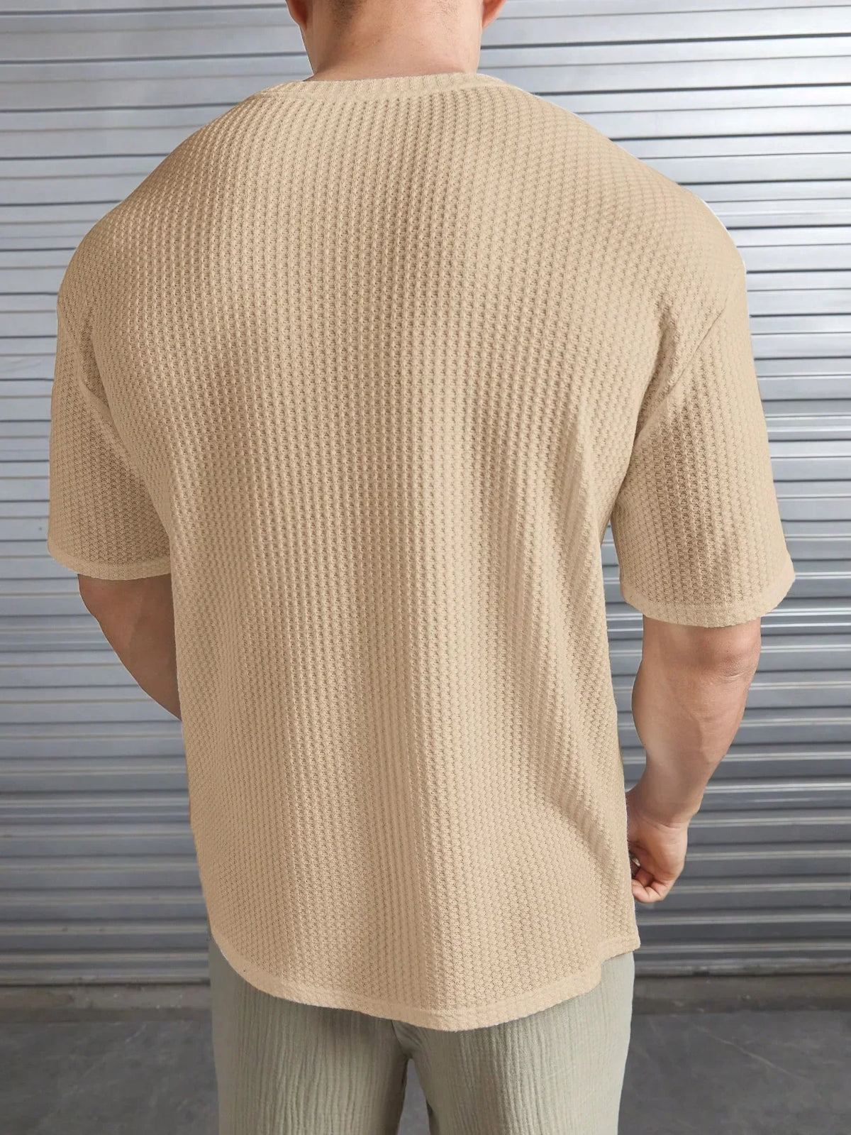 Oliuas | Komfortstruktur Herren T-Shirt