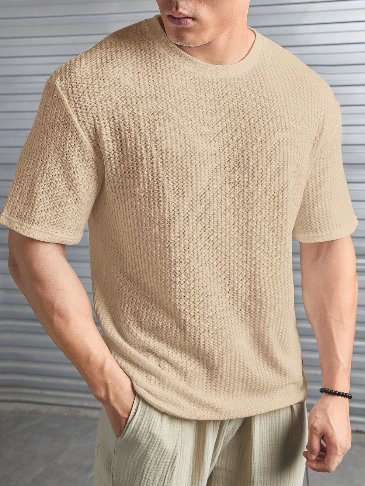 Oliuas | Komfortstruktur Herren T-Shirt