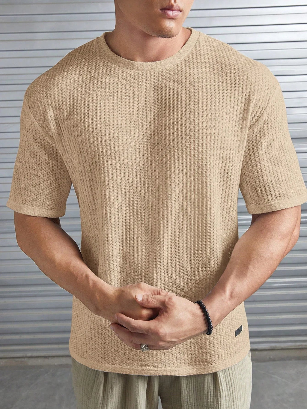 Oliuas | Komfortstruktur Herren T-Shirt