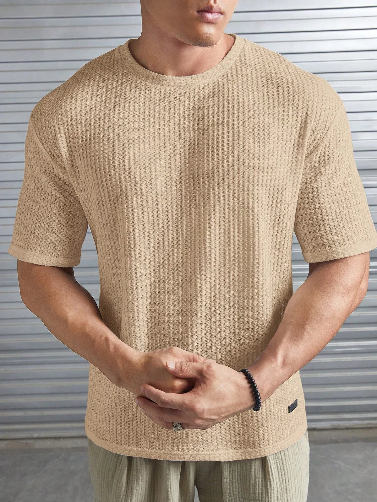 Oliuas | Komfortstruktur Herren T-Shirt