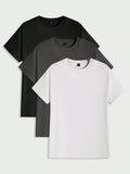 Rundstruktur Herren T-Shirt