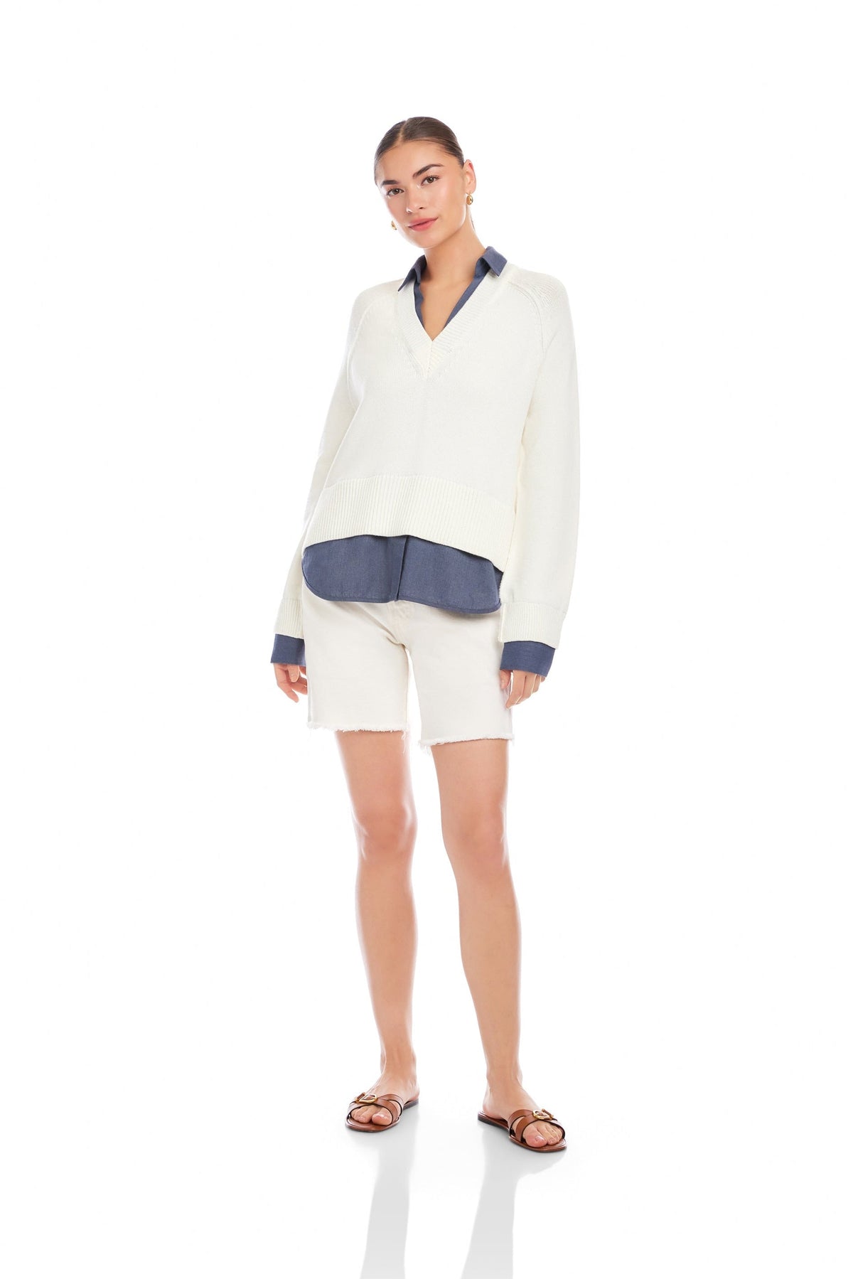 Carrie Damen Strickpullover – Weicher Pullover aus Mischgewebe