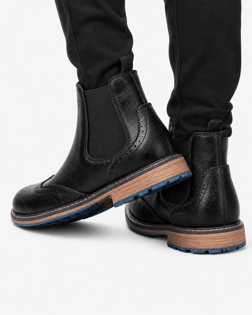 Arlo | Brogue Herrenstiefel Klassischer Stil Leder