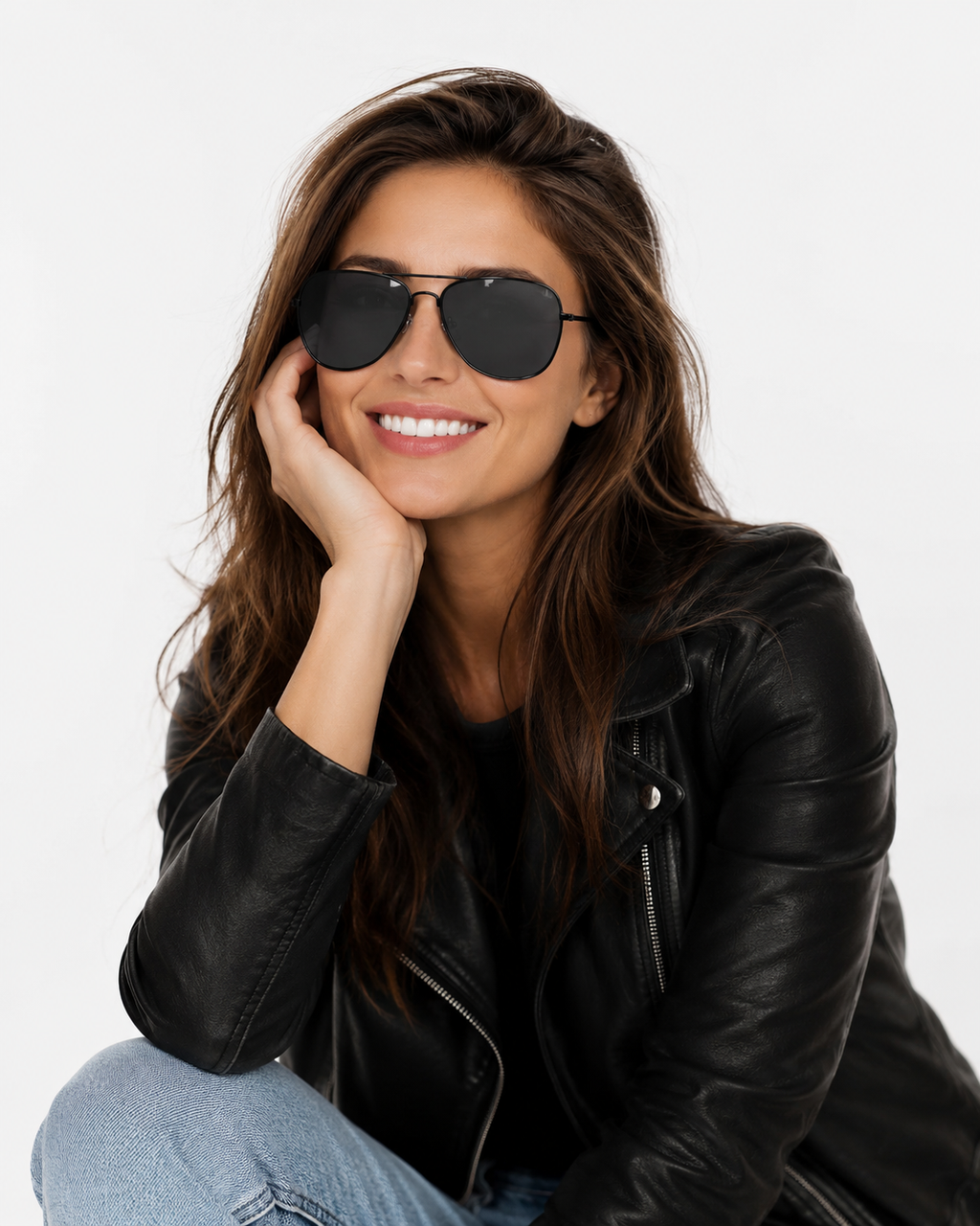 Kaufberg | Quadratische Sonnenbrille Metallrahmen Outdoor UV400