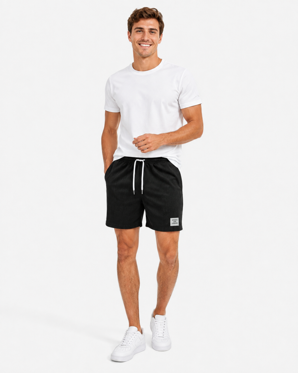 Kaufberg | Sommer Shorts mit Kordelzug aus Cord