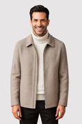 Felenn | Wollmischung Zip-Up Jacke