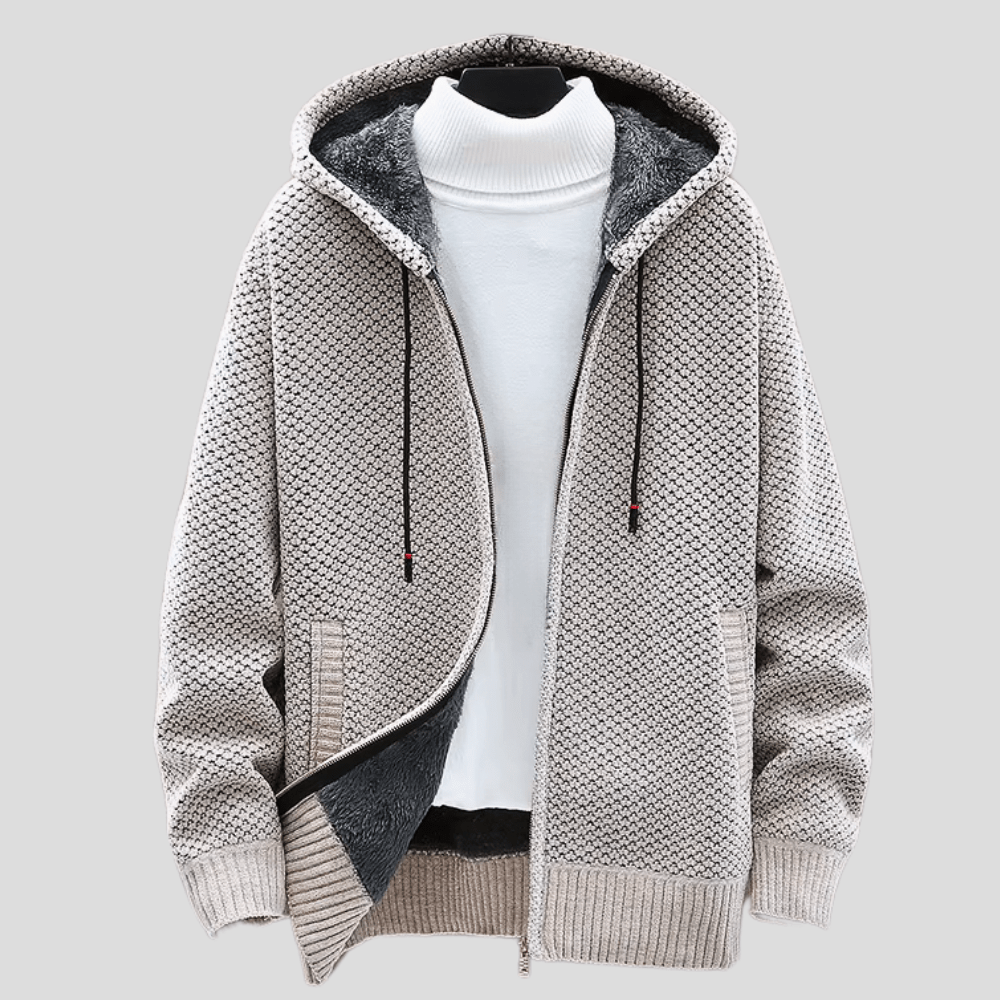 Isaano | Werner™ Stilvoller Strick-Hoodie