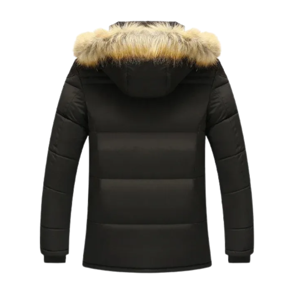 Olianis | Elegante Gepolsterte Fleece Winterjacke