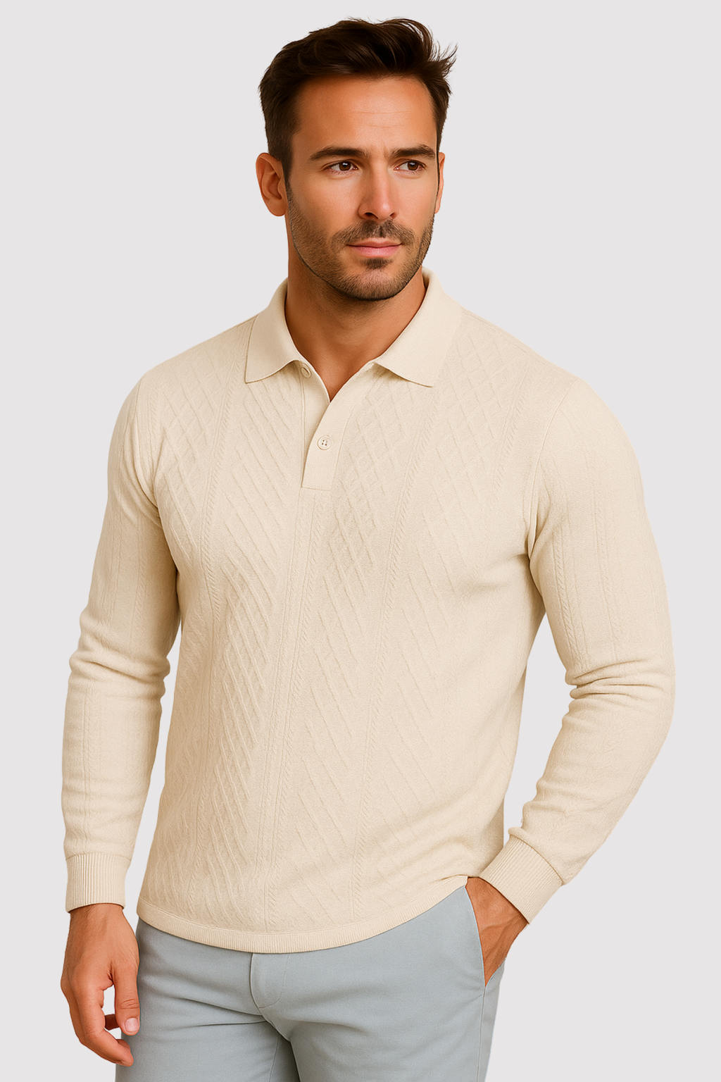 Gaboror | Strickpullover Mit Langen Ärmeln