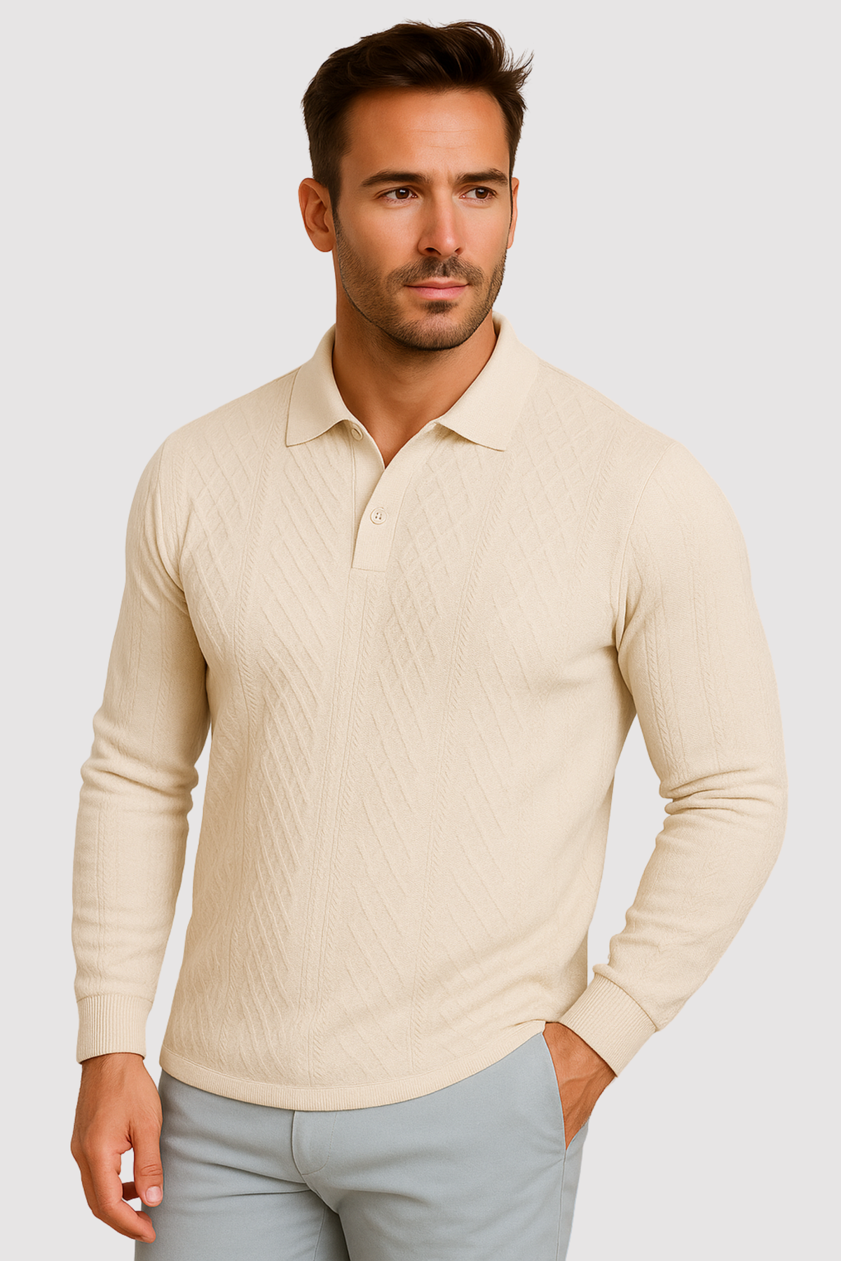 Gaboror | Strickpullover Mit Langen Ärmeln