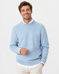 Kaufberg | Rundhals-Diamantmuster Strickpullover