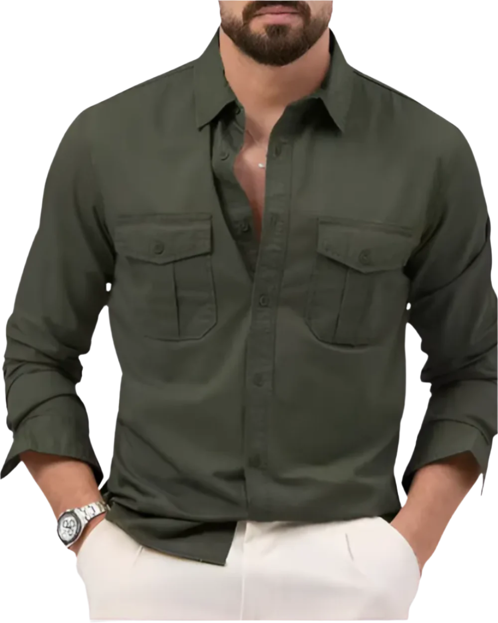 Henonas | Herren Cargo-Shirt