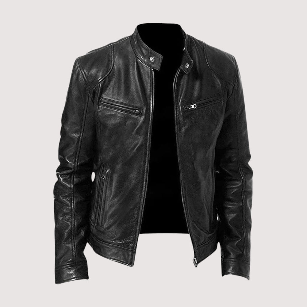 Isauio | Herren Lederjacke