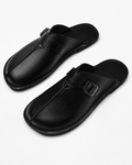 Jasper | Herren Freizeit Sommer Leder Halbsandalen