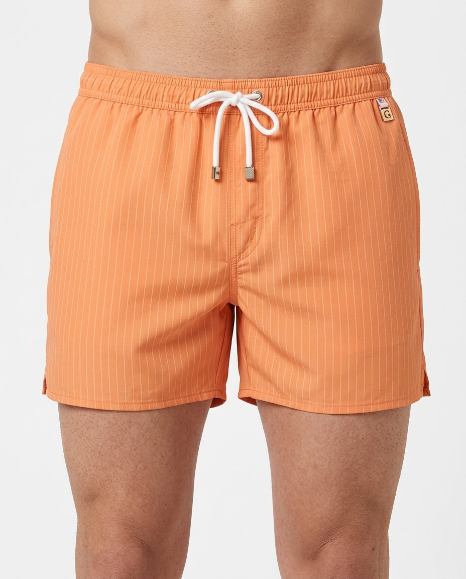 Beckham | Gestreifte Herren Freizeit Shorts für den Strand