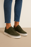 Kaufberg| Damen Sneaker zum Schnüren mit flacher Sohle für Sommer & Freizeit