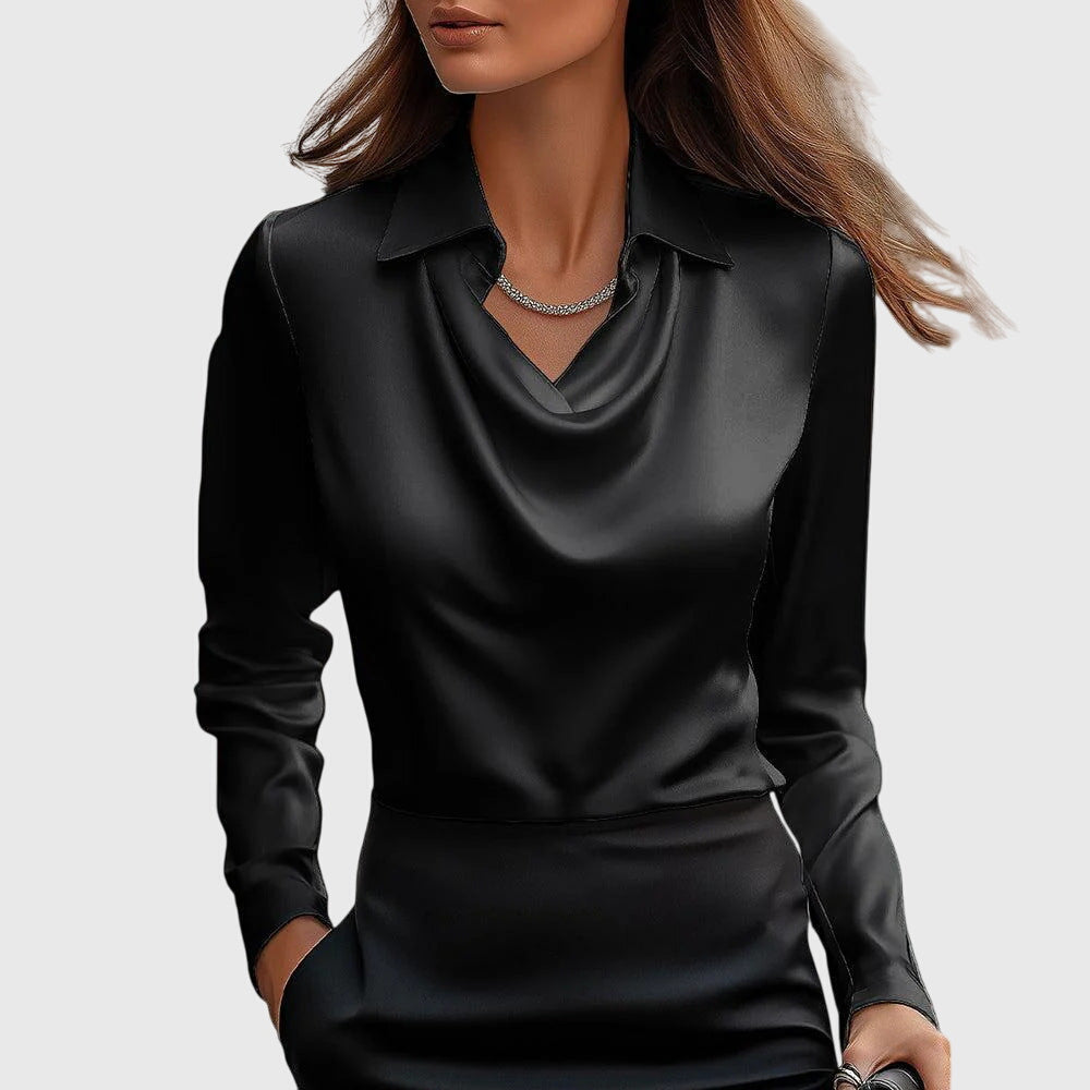 Nolaina | Elegante Satinbluse