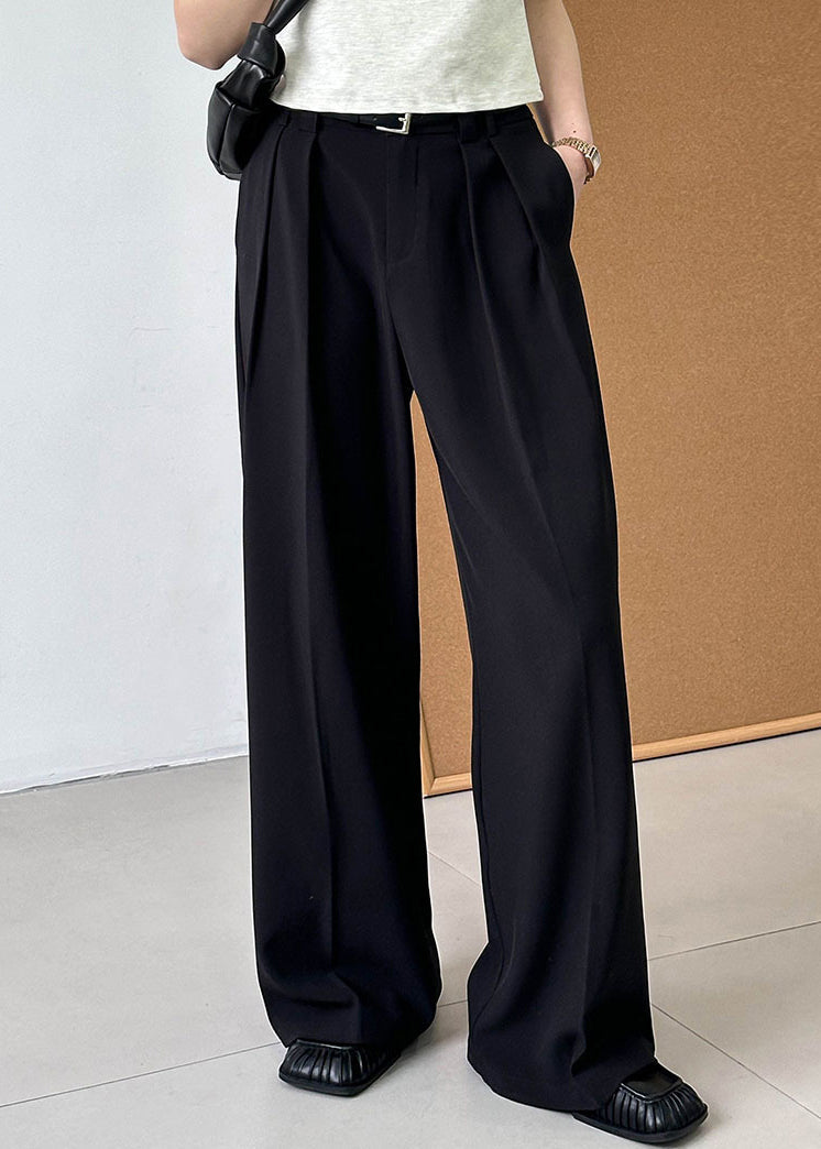 Piuisa | Beigefarbene Hochtaillierte Hose