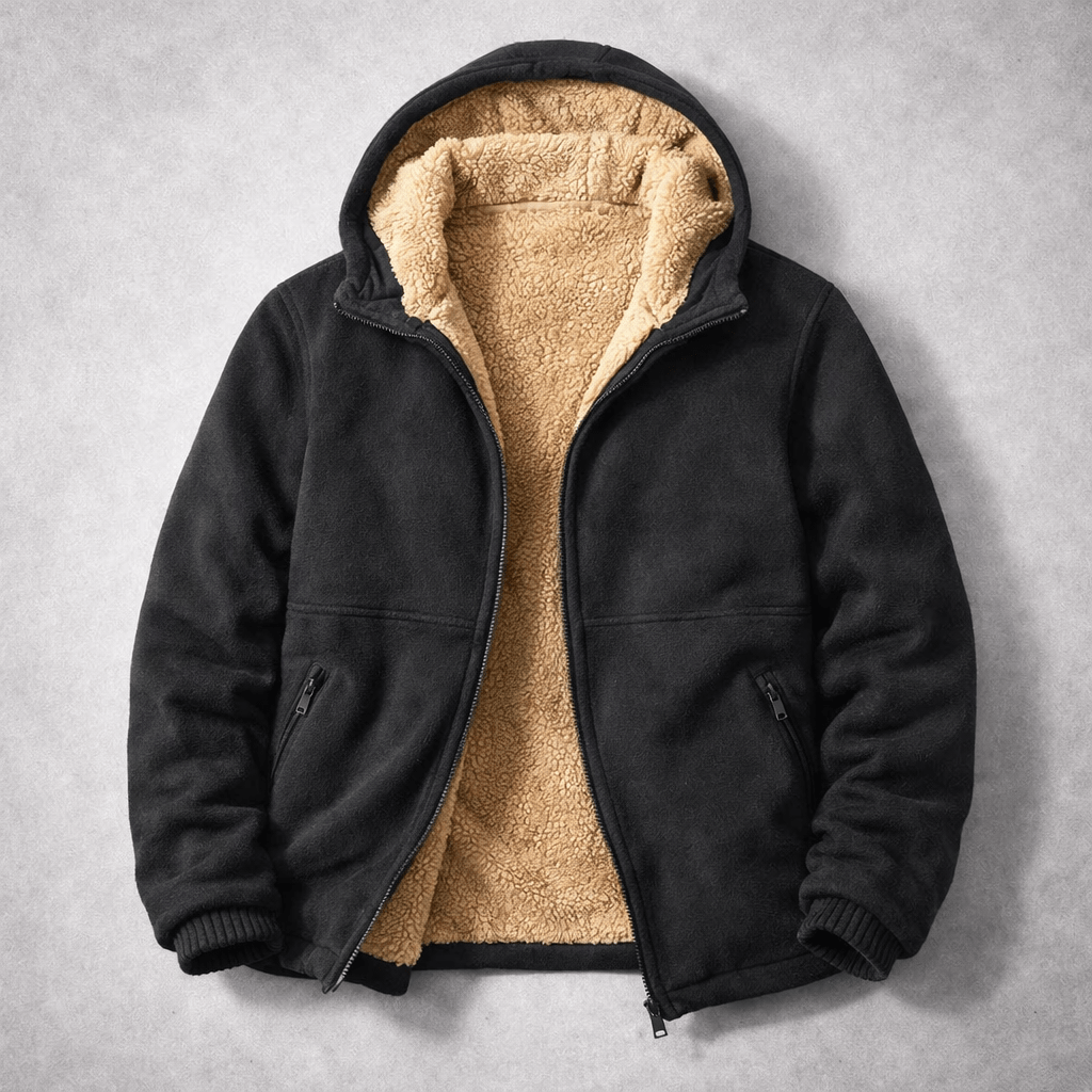 Alenas | Herren Fleece-Jacke aus Sherpa